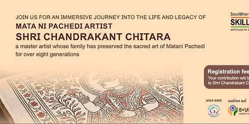 SkillSafari: Visiting Shri Chandrakant Chitara and knowing the Sacred Art of Mata ni Pachedi