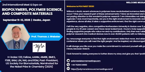2nd International Meet & Expo on Biopolymers, Polymer Science, and Composite Materials 