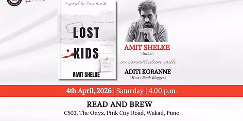Book Launch - Lost Kids by Amit Shelke