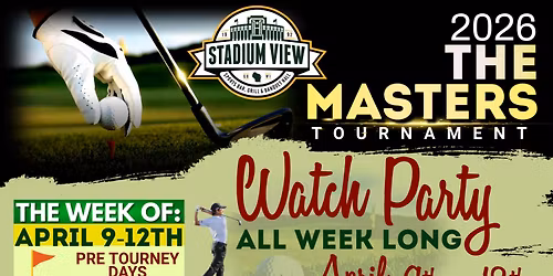 The Masters Tournament - Watch Party