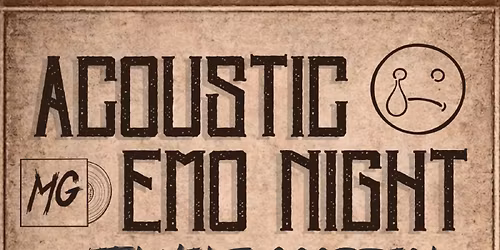 Acoustic Emo Night at Dynamite Beer Co.
