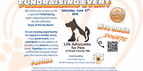 Fundraiser! Life Advocates for Pets  