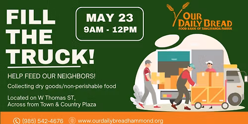 Fill the Truck Food Drive