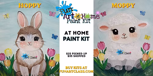 \ud83d\udc30 Easter Paint Kits \ud83c\udfa8 | Moppy \ud83d\udc11 or Hoppy \ud83d\udc30 \u2014 Order by Wed \ud83d\ude9a or Fri \ud83d\udccd\ud83d\udecd\ufe0f