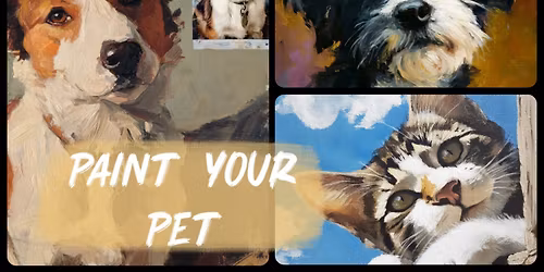 Paint & Sip Beginner Painting at Latitude 42 Tap House - Paint Your Own Pet Acrylic