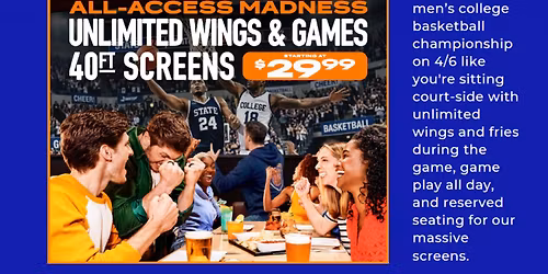 All Access Madness at Dave & Buster's Bloomington