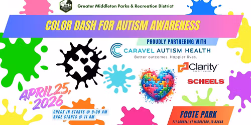 Color Dash for Autism Awareness