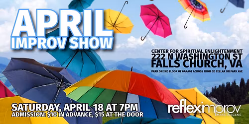 Reflex Spring Improv Show in Falls Church