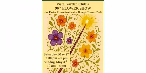 Vista Garden Club Flower Show and Plant Sale