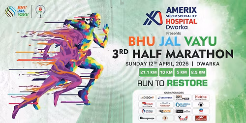 Bhujalvayu Half Marathoon 3rd Edition