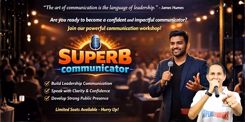 SUPERBcommunicator \ud83c\udfa4 - Master the Art of Communication that Creates Impact