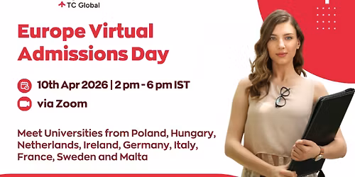 Europe Virtual Admissions Day 2026