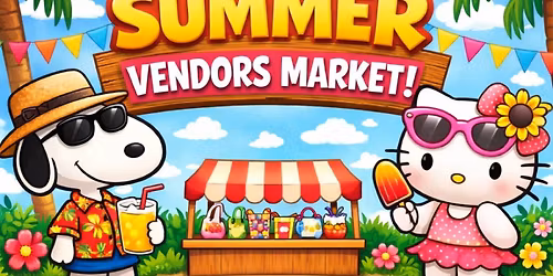 SNOOPY X HELLO KITTY SUMMER MARKET 