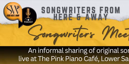 Songwriters Meetup, Listening Audience Welcome! All Ages