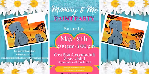 Mommy & Me Painting Party