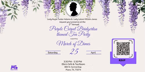 2026 March of Dimes Tea Party Fundraiser Hosted by Kayla Tucker Adams and Lalanii Wilson Jones