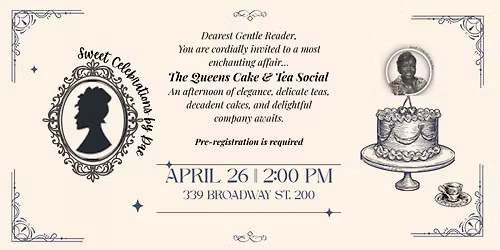 The Queen\u2019s Cake & Tea Social
