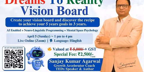 \u2018Dreams to Reality Vision Board\u2019 Workshop