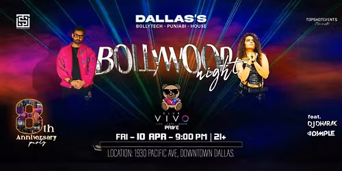 BOLLYWOOD DOWNTOWN TAKEOVER at CLUB VIVO Dallas