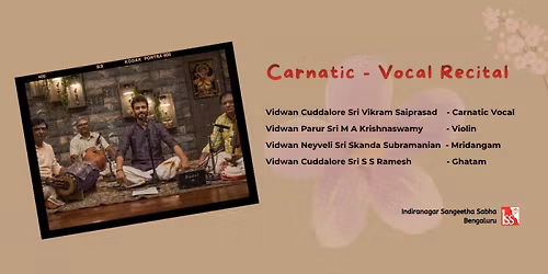 Carnatic - Vocal Recital