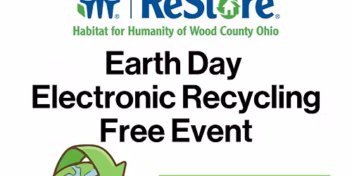 Earth Day Electronics Recycling Event