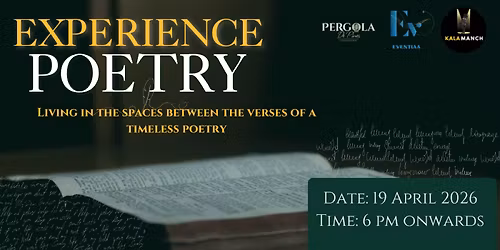 Experience Poetry \u2013 Open Mic Night | Pune