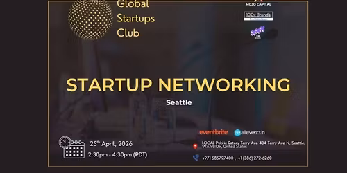 GLOBAL STARTUPS CLUB l STARTUP NETWORKING Seattle 2026
