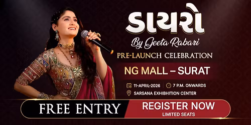 NG's Pre Launch Event | Dayro Night by Geeta Rabari