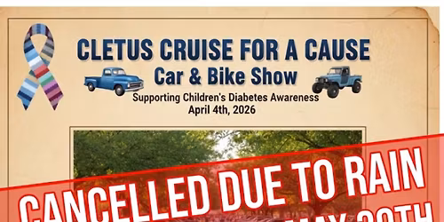 Cleatus's Cruise for a Cause Supporting children with diabetes