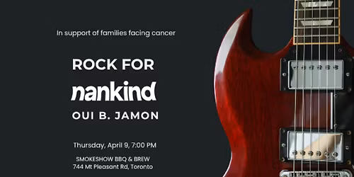 Rock for Nankind with Oui B. Jamon