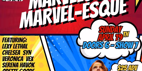 Marvelous Marvel-esque : Comics Burlesque