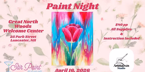 April Paint Night 2026