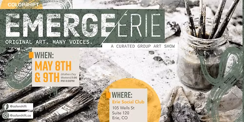 Emerge: Erie \u2013 Original Art. Many Voices.