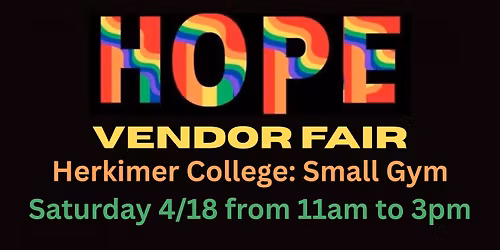 HOPE Vendor Fair