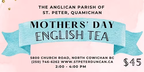 Mothers' Day English Tea