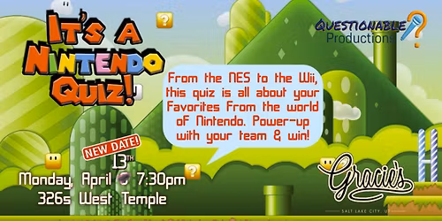 Nintendo Classics Trivia Night!