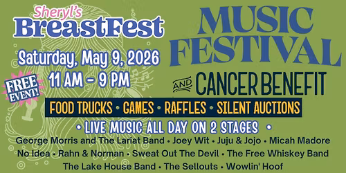 Sheryl's BreastFest - 11th Annual Music Festival and Cancer Benefit