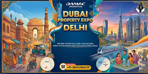 DAMAC Dubai Property Expo Delhi: Discover High-ROI Dubai Properties