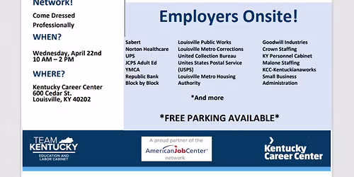 KY Career Center Quarterly Job Fair