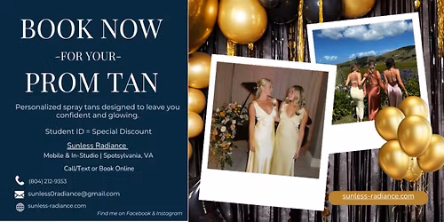 Hey Prom Girl\u2026 Let\u2019s Get You a Spray Tan!