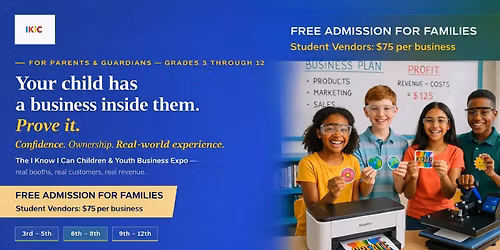 I Know I Can Children and Youth Business Expo