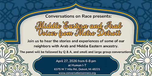 Middle Eastern and Arab Voices from Metro Detroit