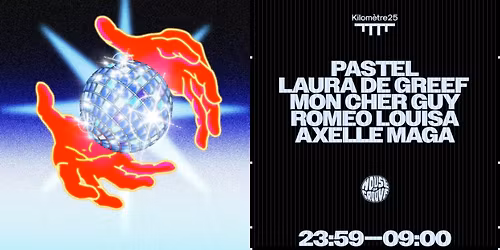 HOUSE OF GROOVE: Romeo Louisa, PASTEL, Laura De Greef