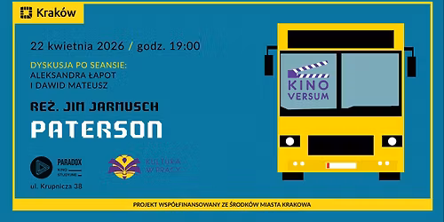 Kinoversum: Paterson | Aleksandra \u0141apot x Dawid Mateusz
