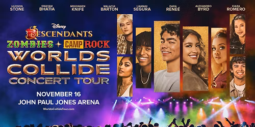 Disney Descendants, ZOMBIES & Camp Rock: Worlds Collide Concert Tour