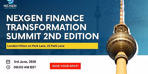 NexGen Finance Transformation Summit 2026 - (2nd Edition) London
