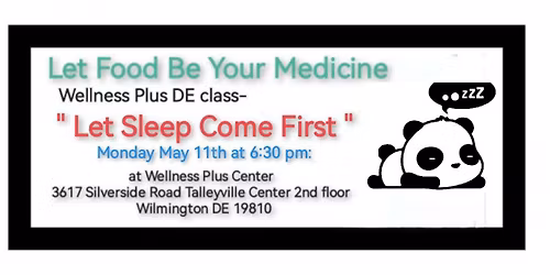 Let Sleep Come First