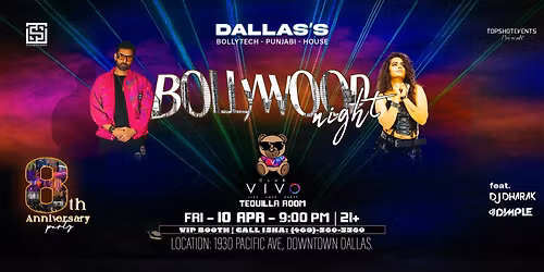 BOLLYWOOD DOWNTOWN TAKEOVER at CLUB VIVO Dallas