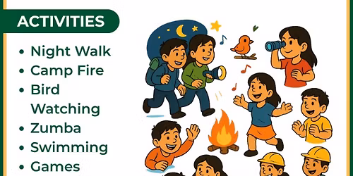 Shreyas foundation over night camp