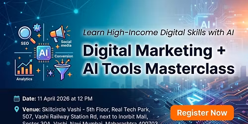 SkillCircle Masterclass: Start Your Career with Digital Marketing + AI